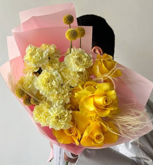 Bouquet "Yellow Blush"