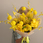 Bouquet "Golden swan"